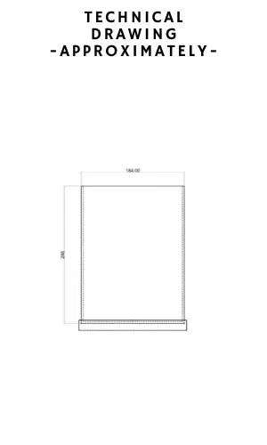 Vista D'oro Wee White Glass Waste Bin - Hentell
