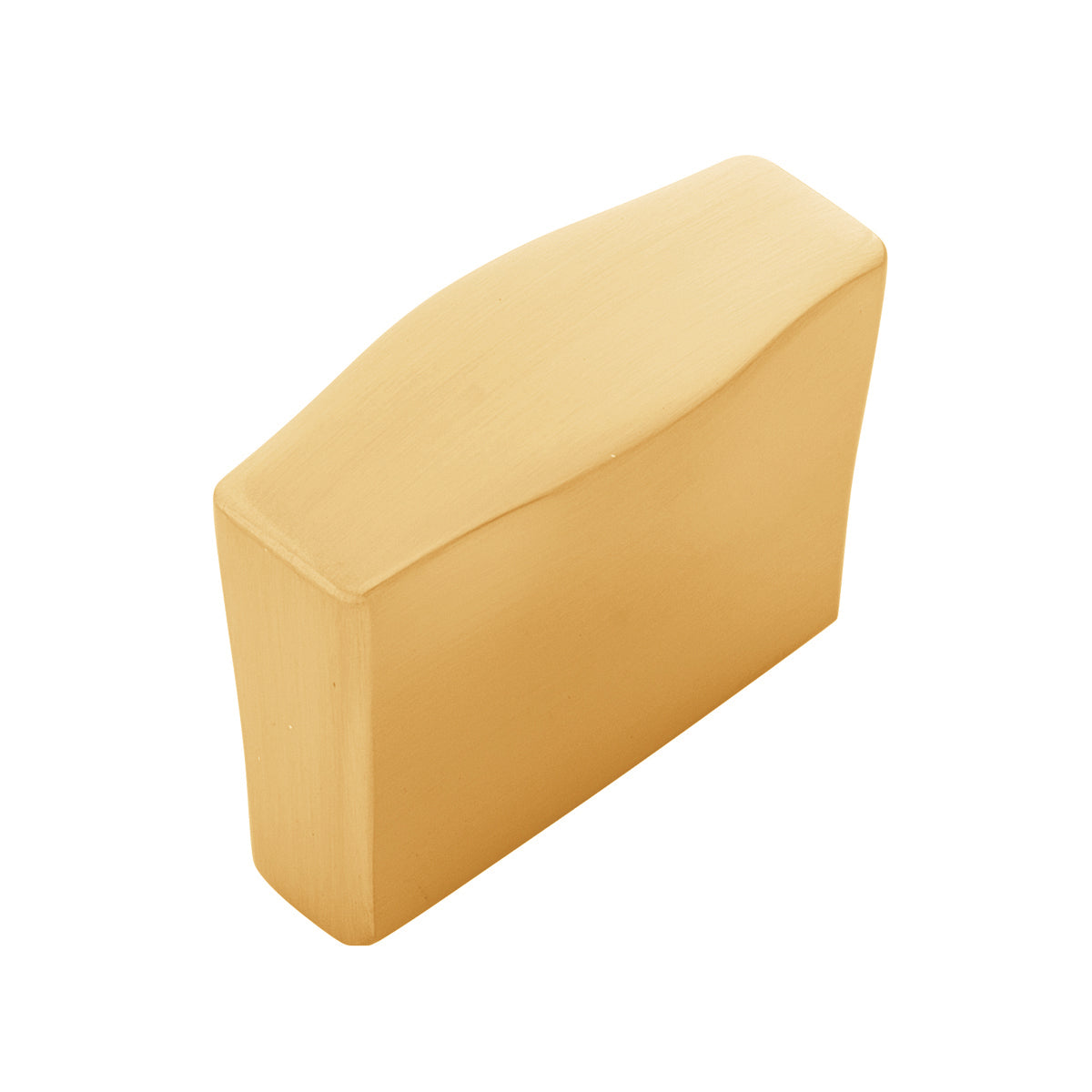 Belwith Keeler 1-1/4 Inch Center to Center Emerge Pinch Knob - Brushed Golden Brass