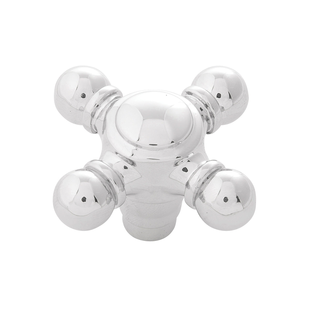 Belwith Keeler 2-1/8 Inch x 2-1/8 Inch Fuller Knob - Chrome