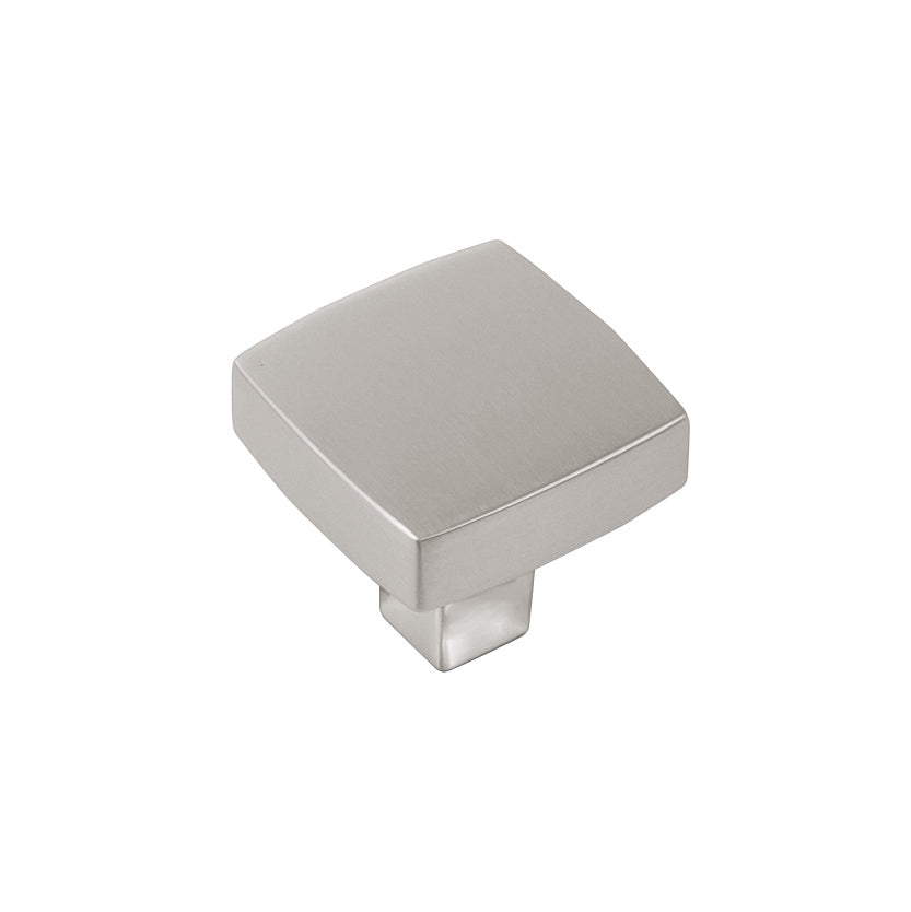 Belwith Keeler 1-1/4 Inch Square Coventry Square Knob - Satin Nickel