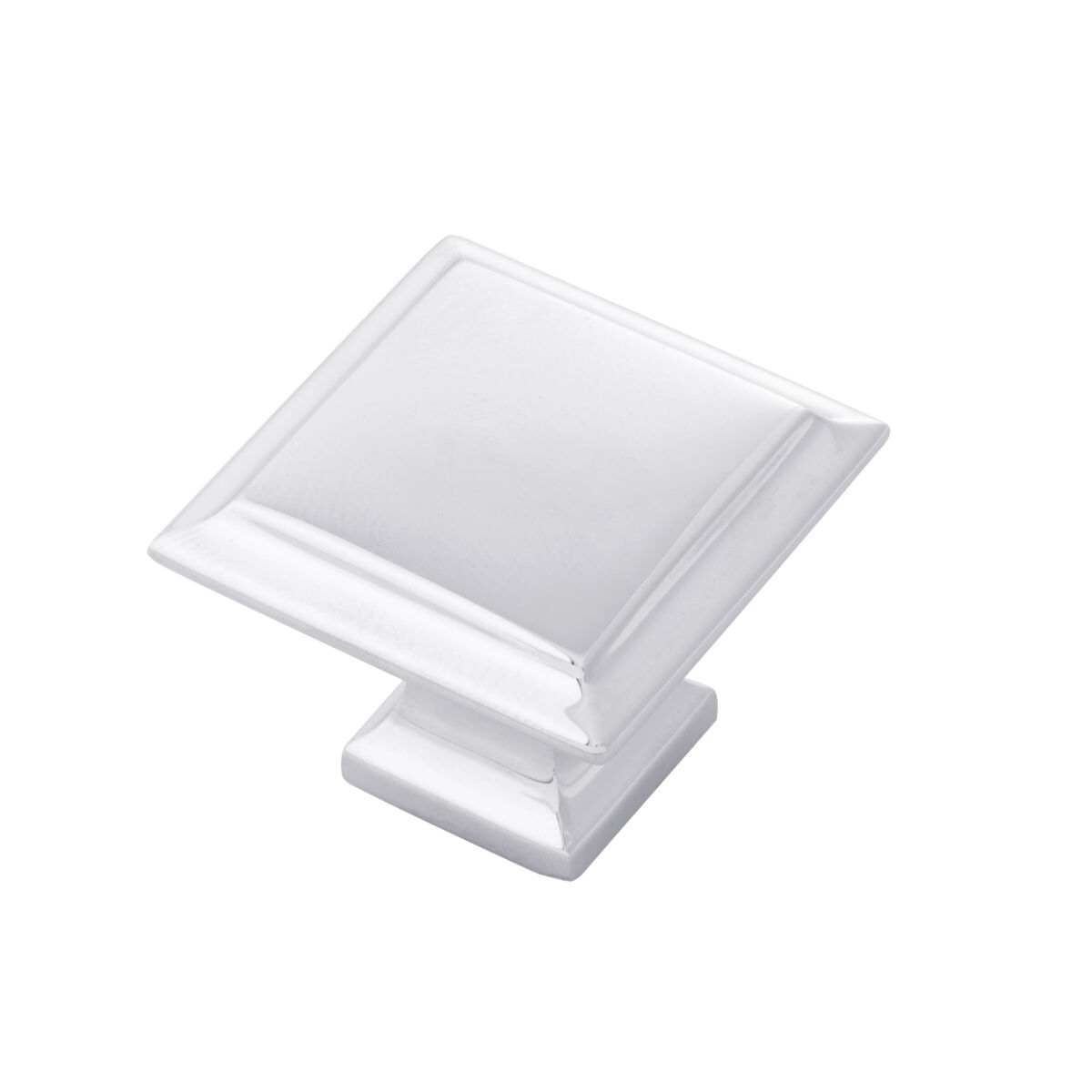 Belwith Keeler 1-1/4 Inch Square Studio II Square Knob - Chrome