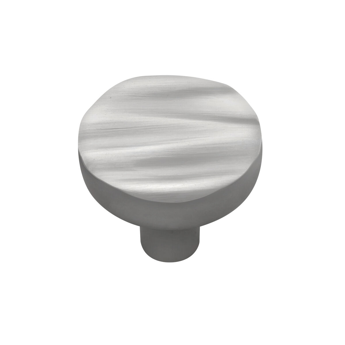 Belwith Keeler 1-1/4 Inch Diameter Caspian Round Knob - Antique Pewter Nickel