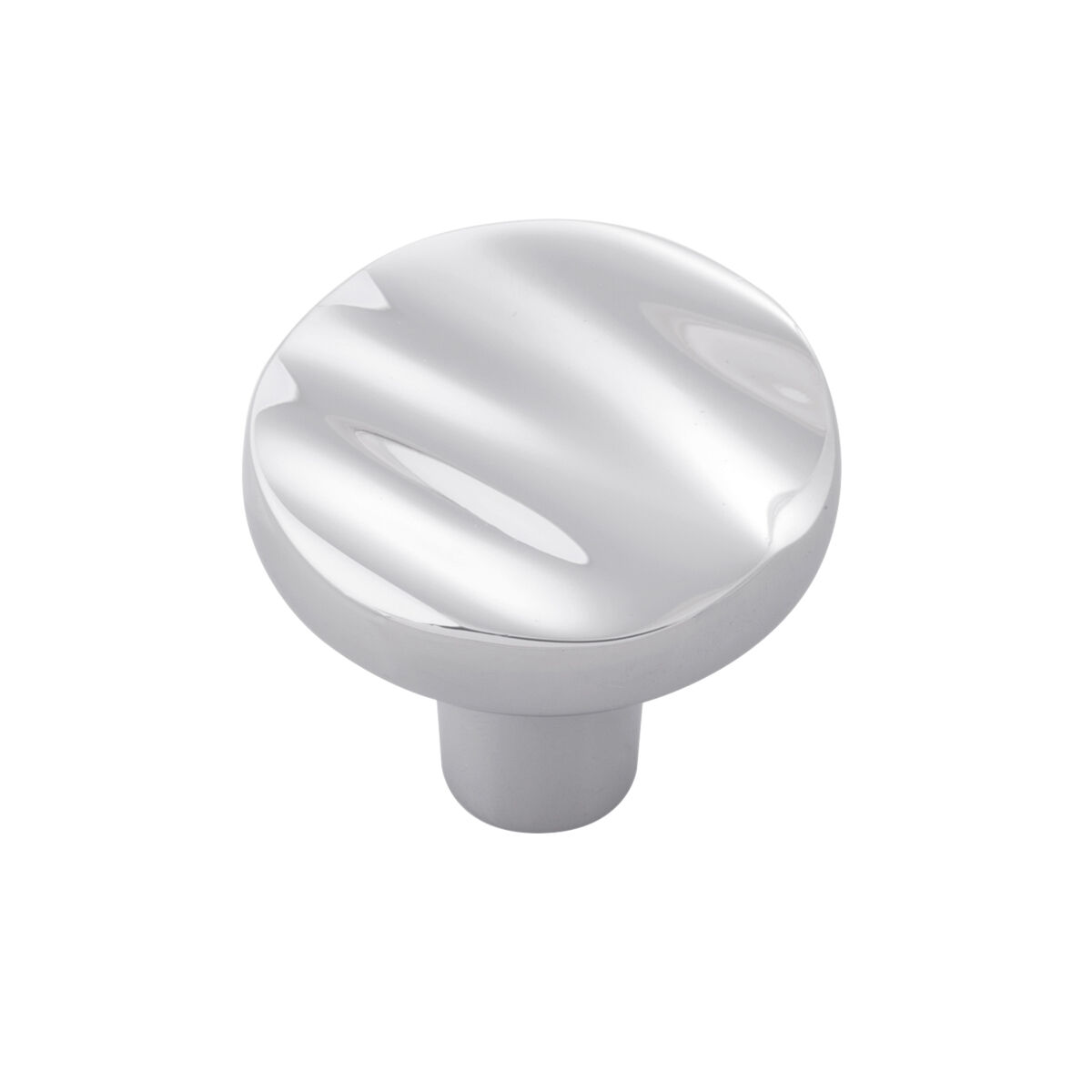 Belwith Keeler 1-1/4 Inch Diameter Caspian Round Knob - Chrome