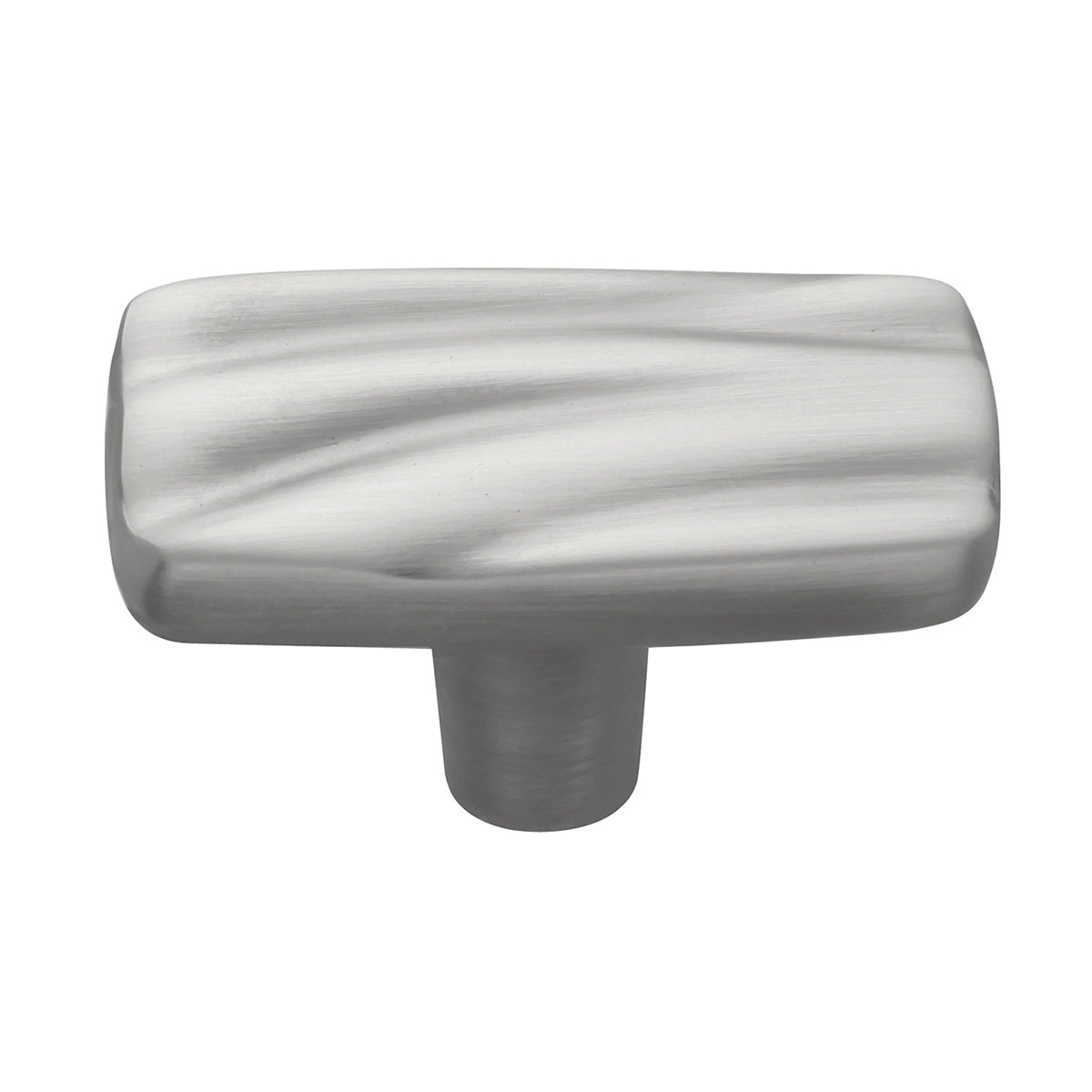 Belwith Keeler 2 Inch x 1 Inch Caspian Oval Knob - Antique Pewter Nickel