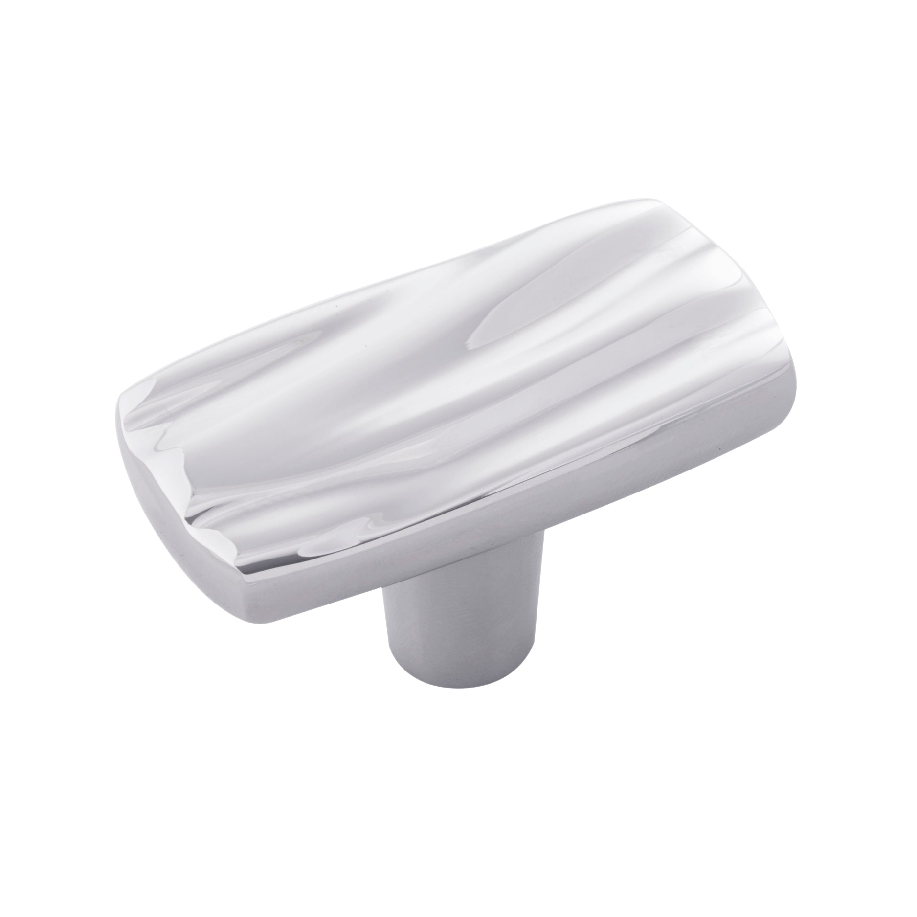 Belwith Keeler 2 Inch x 1 Inch Caspian Oval Knob - Chrome