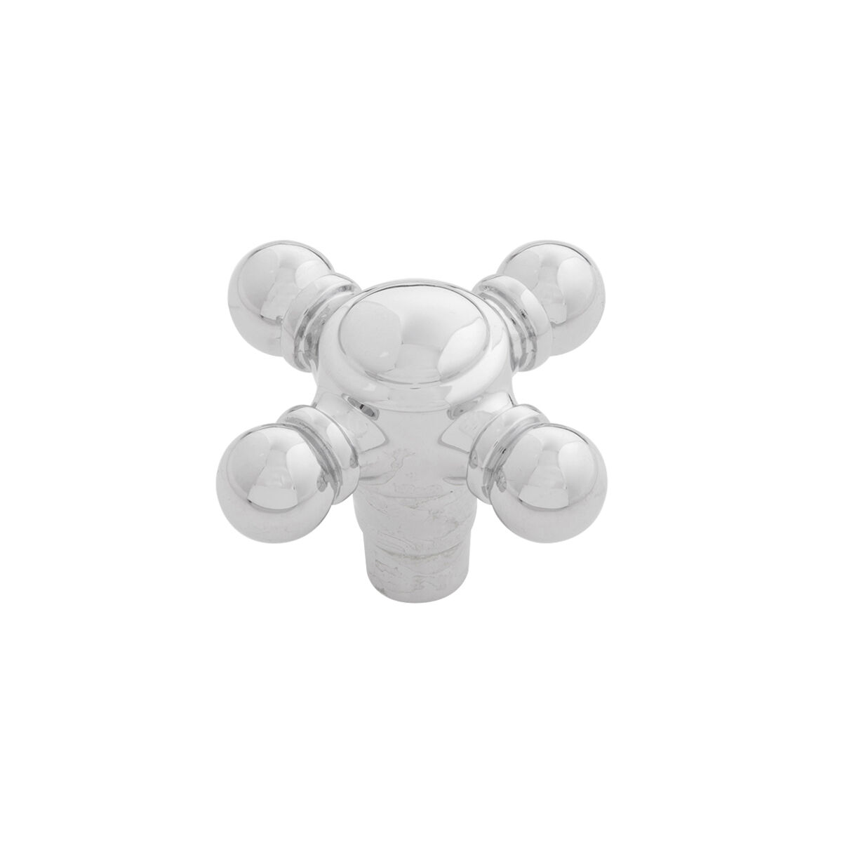 Belwith Keeler 1-11/16 Inch x 1-11/16 Inch Fuller Knob - Chrome
