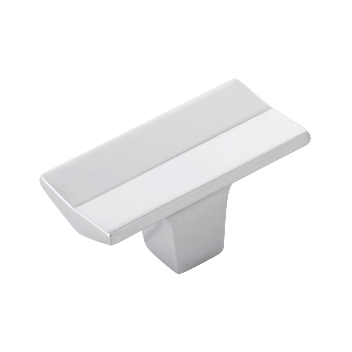 Belwith Keeler 2 Inch x 1 Inch Avenue Rectangular Knob - Chrome