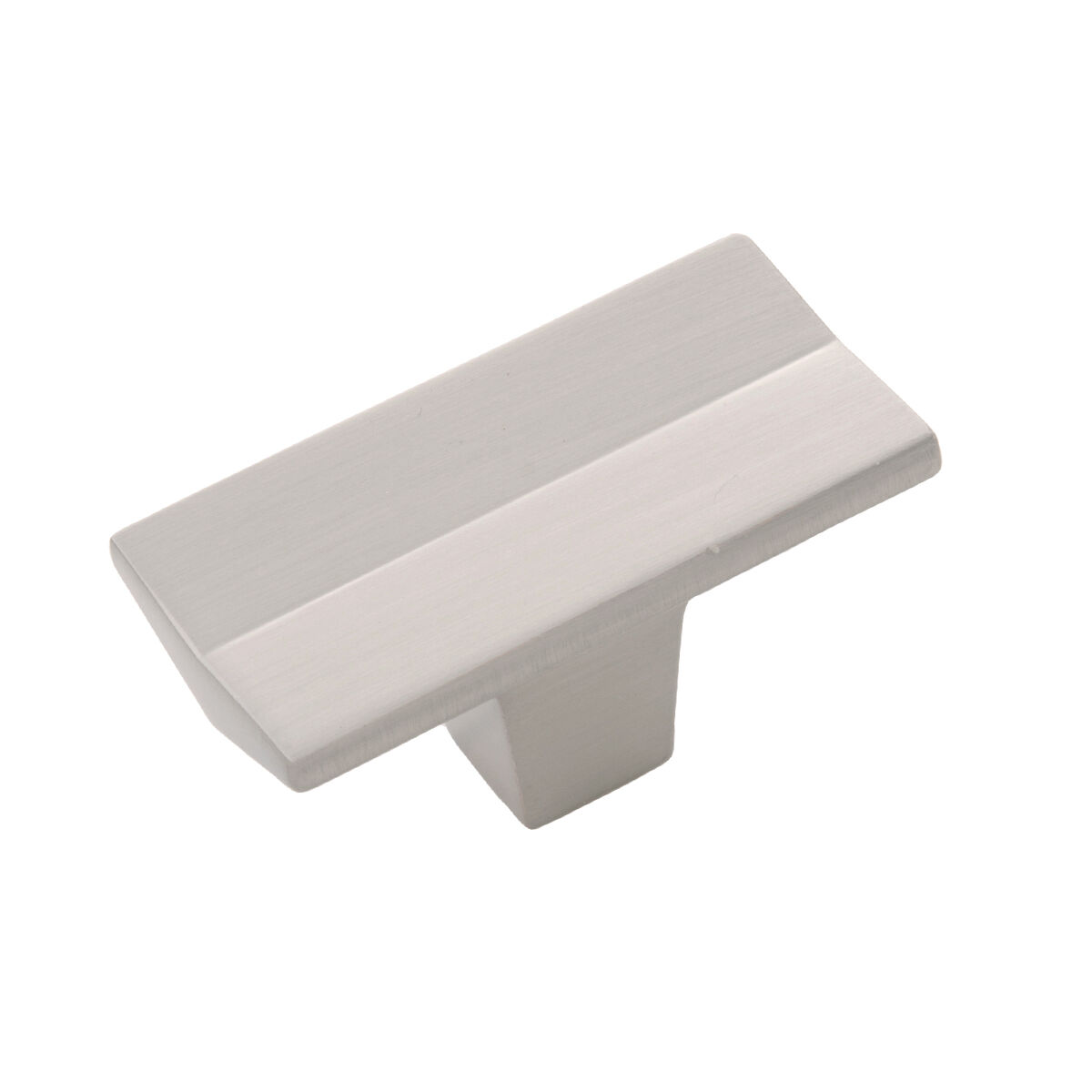 Belwith Keeler 2 Inch x 1 Inch Avenue Rectangular Knob - Satin Nickel