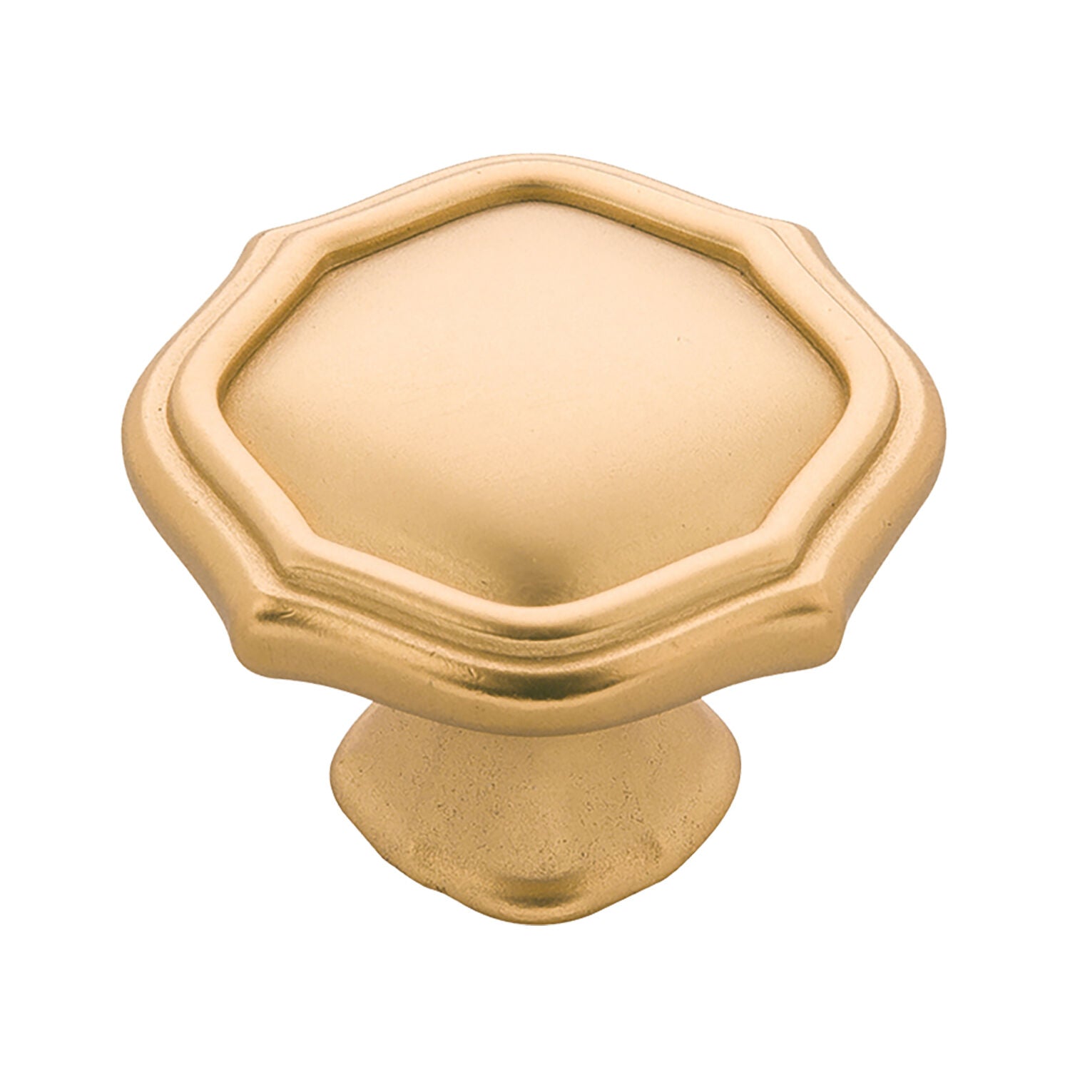 Belwith Keeler 1-1/2 Inch Diameter Trellis Knob - Brushed Golden Brass