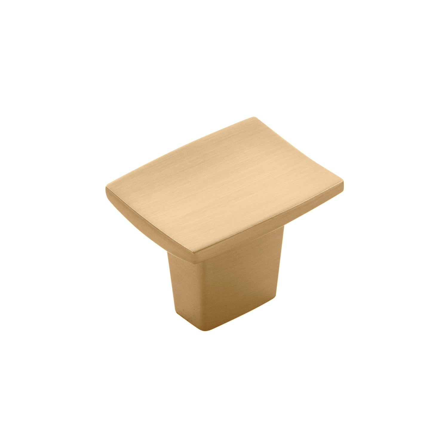 Belwith Keeler  Channel Rectangular Knob - Champagne Bronze
