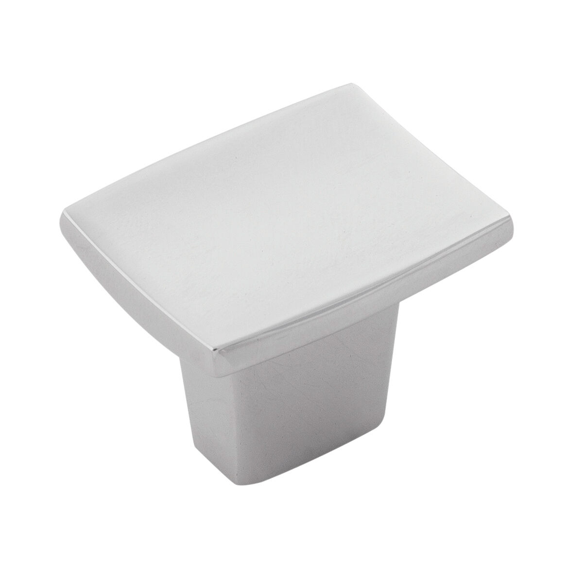 Belwith Keeler 1-1/4 Inch x 1 Inch Channel Rectangular Knob - Chrome