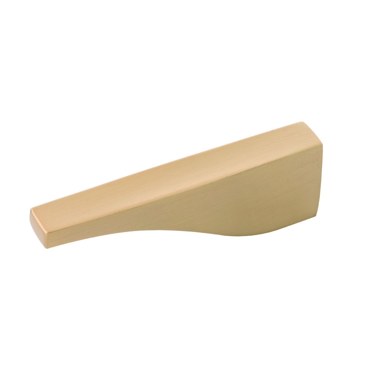 Belwith Keeler 3 Inch x 1/2 Inch Channel Knob - Brushed Golden Brass