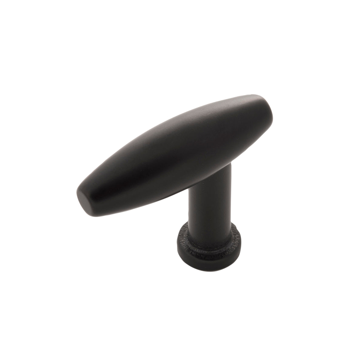 Belwith Keeler 1-1/2 Inch x 1/2 Inch Wexler Knob - Flat Onyx