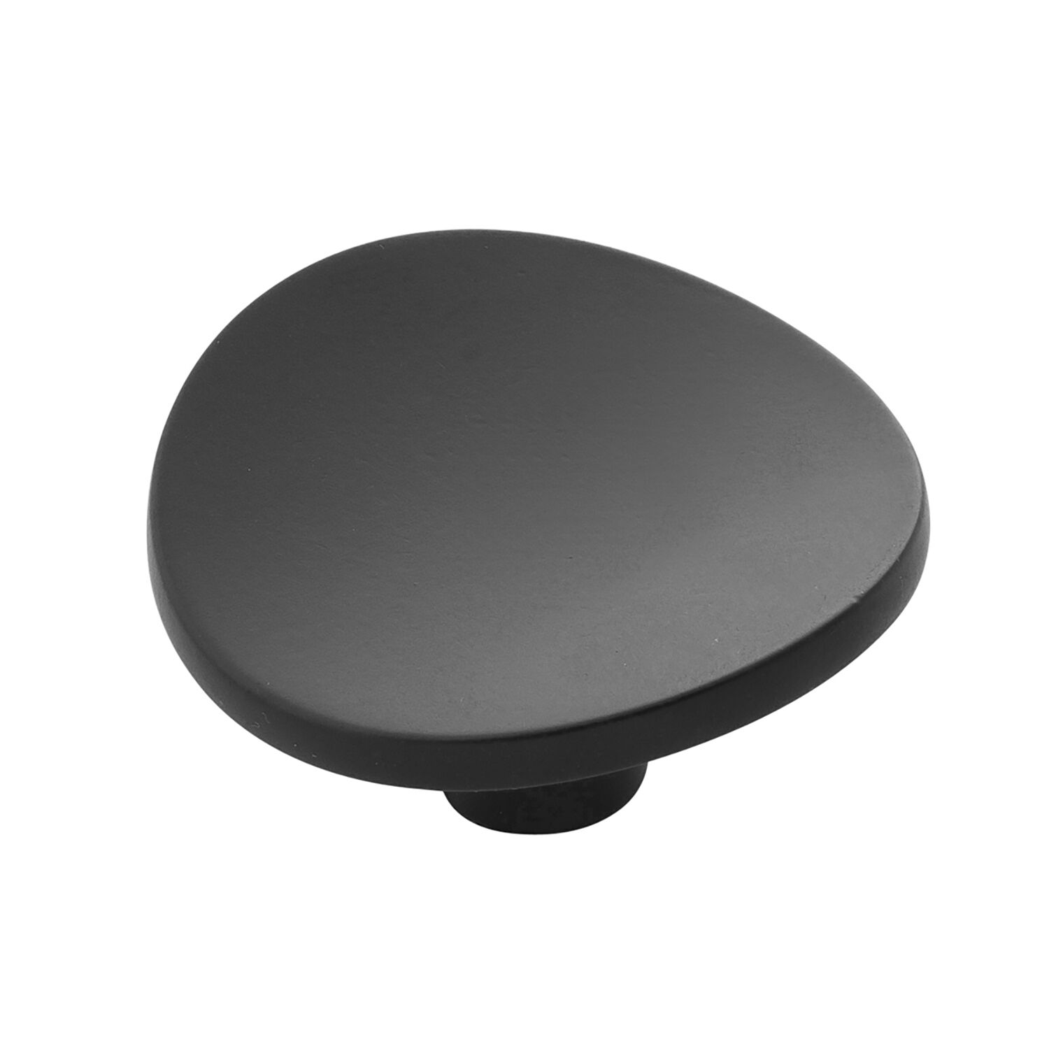 Belwith Keeler 1-3/4 Inch Diameter Vale Round Knob - Matte Black