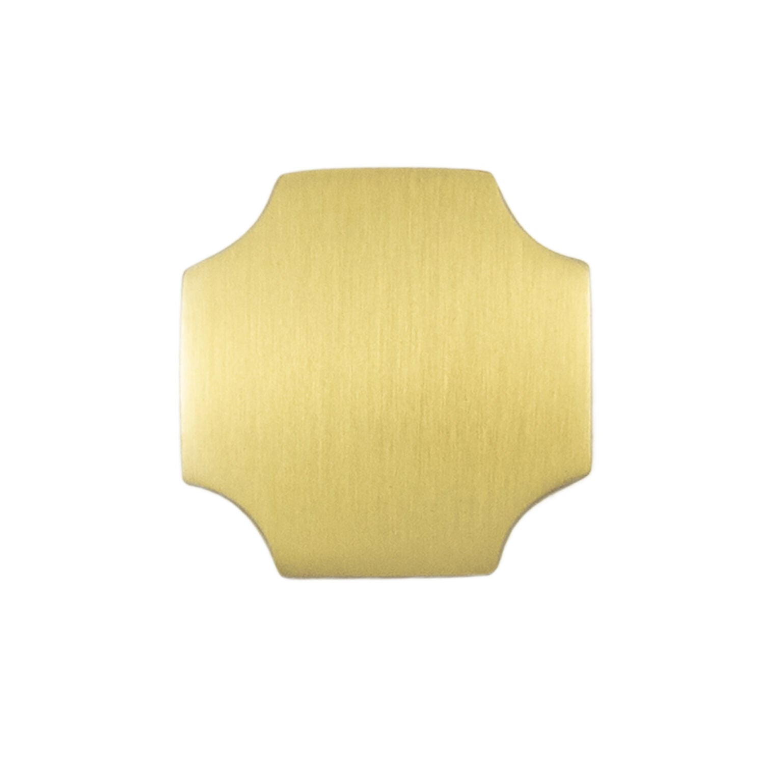Belwith Keeler 1-1/8 Inch x 1-1/8 Inch Monarch Conical Knob - Brushed Golden Brass