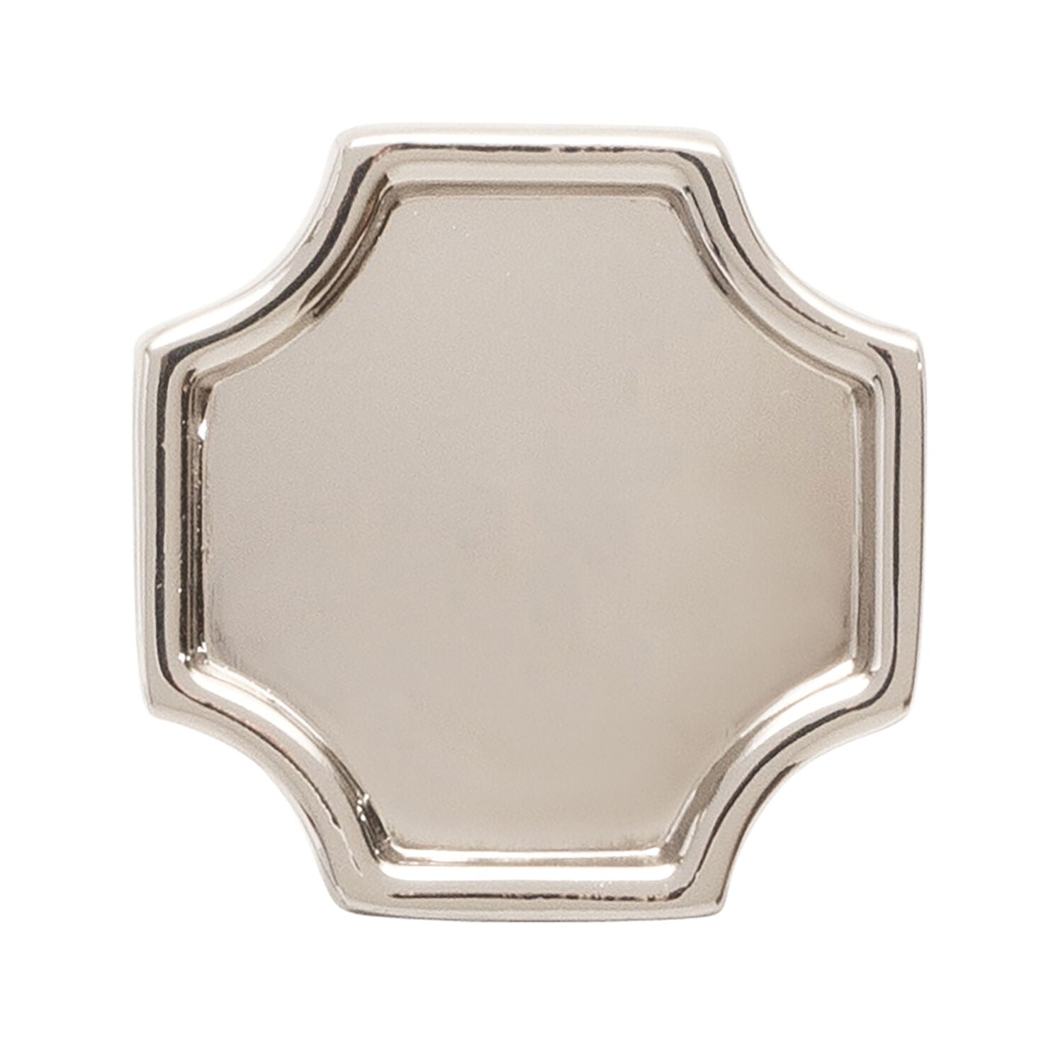 Belwith Keeler 1-1/4 Inch x 1-1/4 Inch Monarch Knob - Polished Nickel