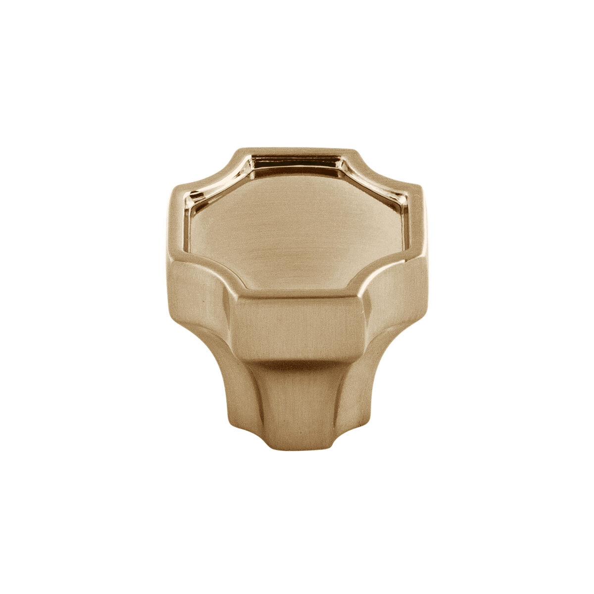 Belwith Keeler 1-1/4 Inch x 1-1/4 Inch Monarch Knob - Champagne Bronze