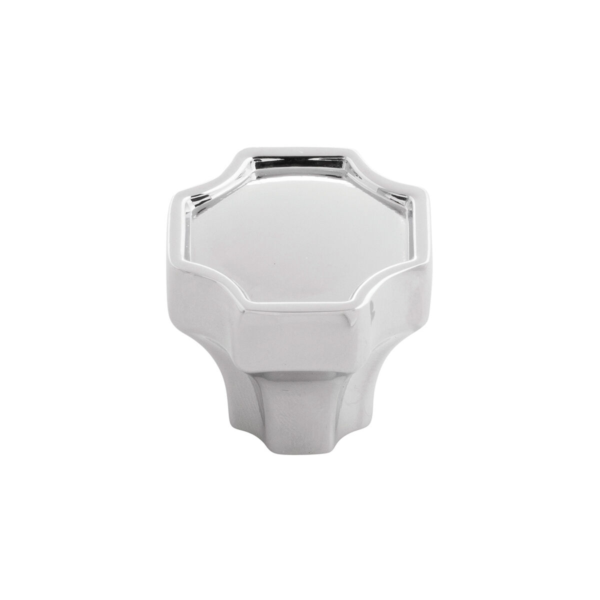 Belwith Keeler 1-1/4 Inch x 1-1/4 Inch Monarch Knob - Chrome