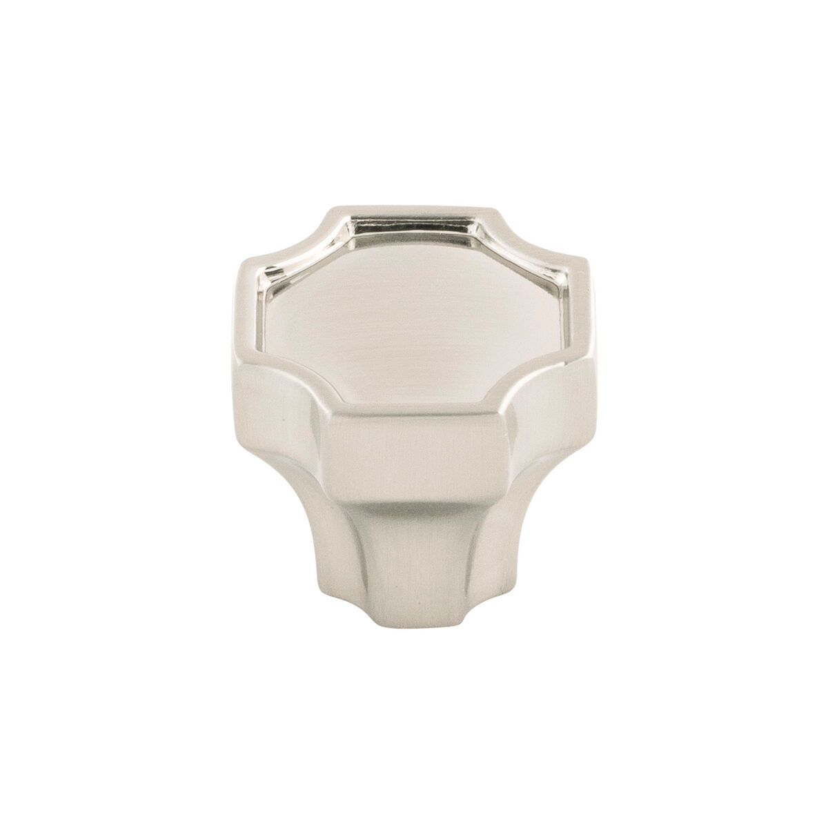 Belwith Keeler 1-1/4 Inch x 1-1/4 Inch Monarch Knob - Satin Nickel