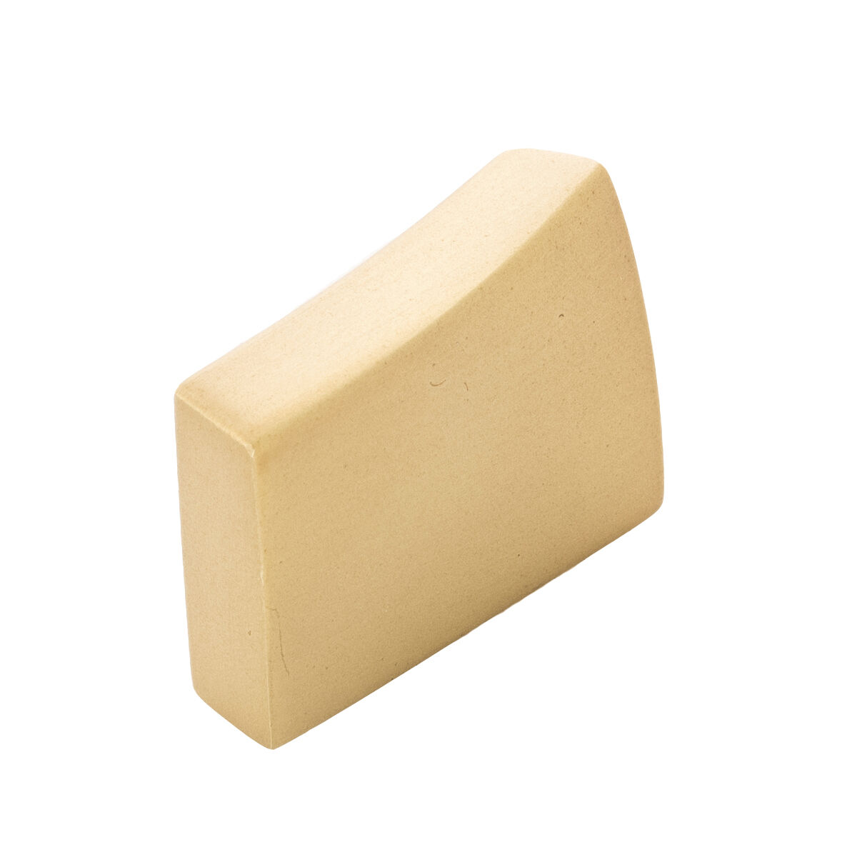 Belwith Keeler 1-7/16 Inch x 9/16 Inch Flex Pinch Knob - Brushed Golden Brass