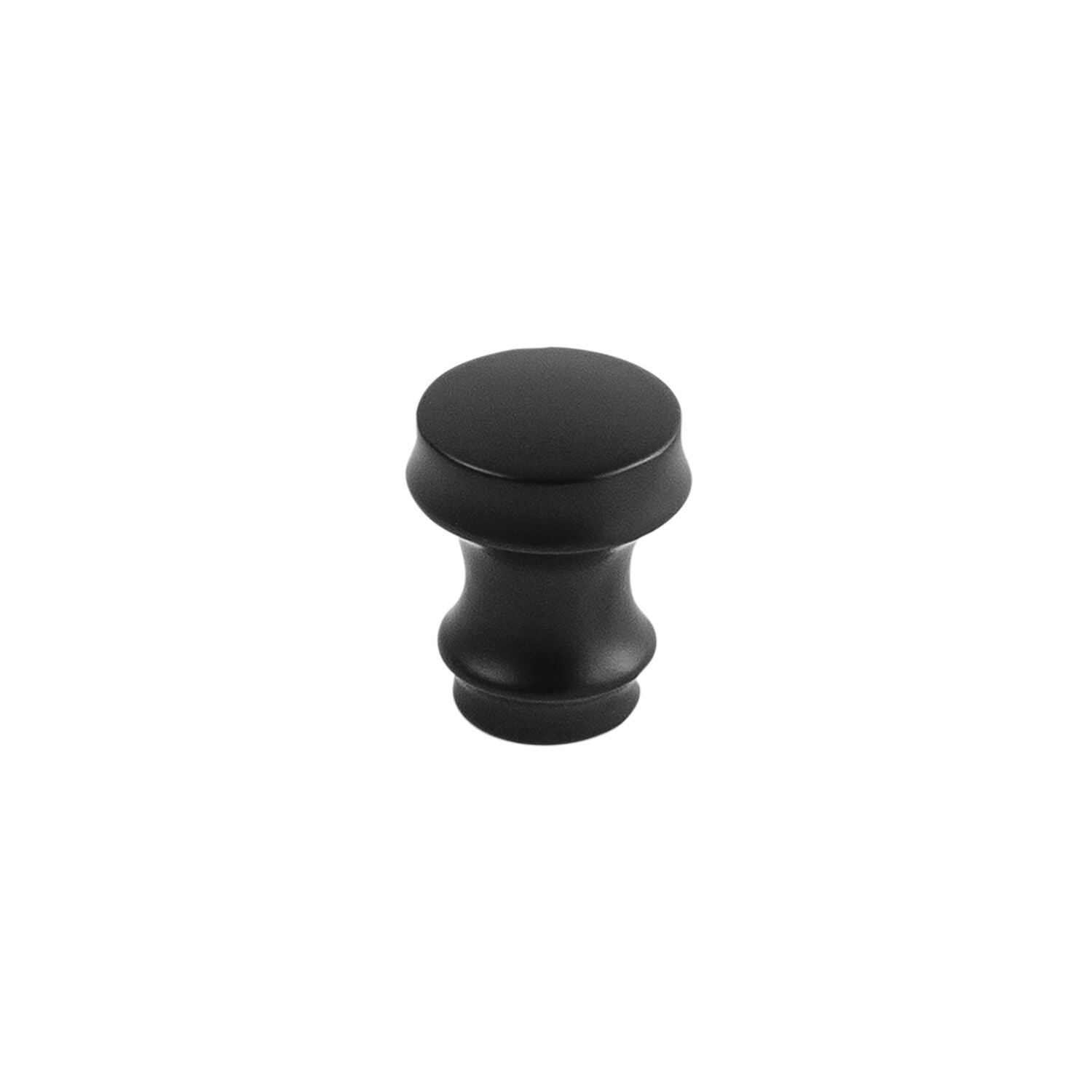 Belwith Keeler 7/8 Inch Diameter Heron Knob - Matte Black