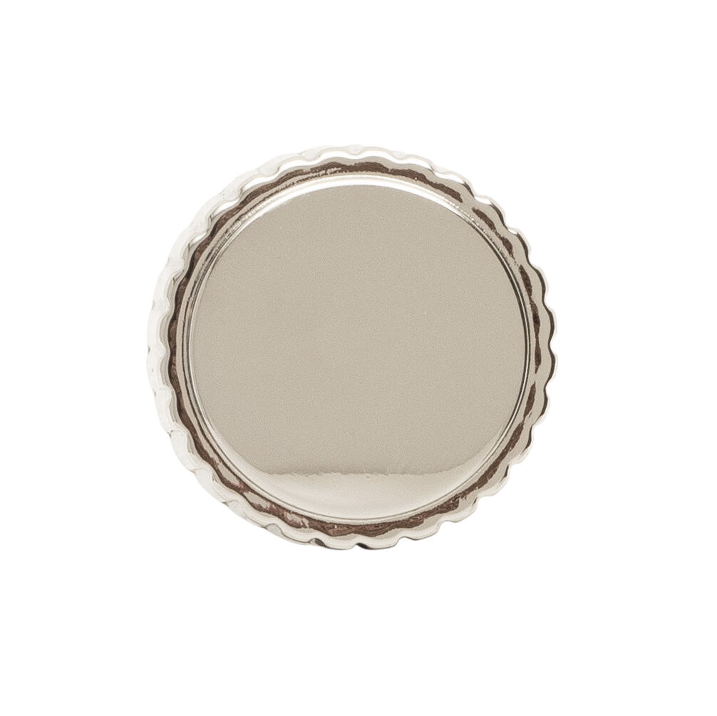 Belwith Keeler 1-1/4 Inch Diameter Sinclaire Round Knob - Polished Nickel