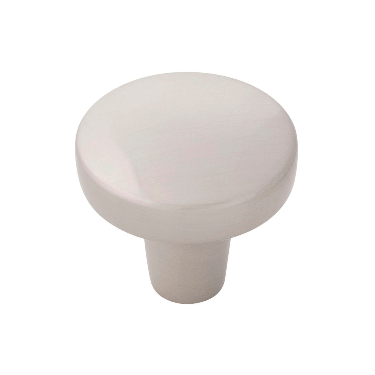 Belwith Keeler 1-5/16 Inch Diameter Emerge Round Knob - Satin Nickel