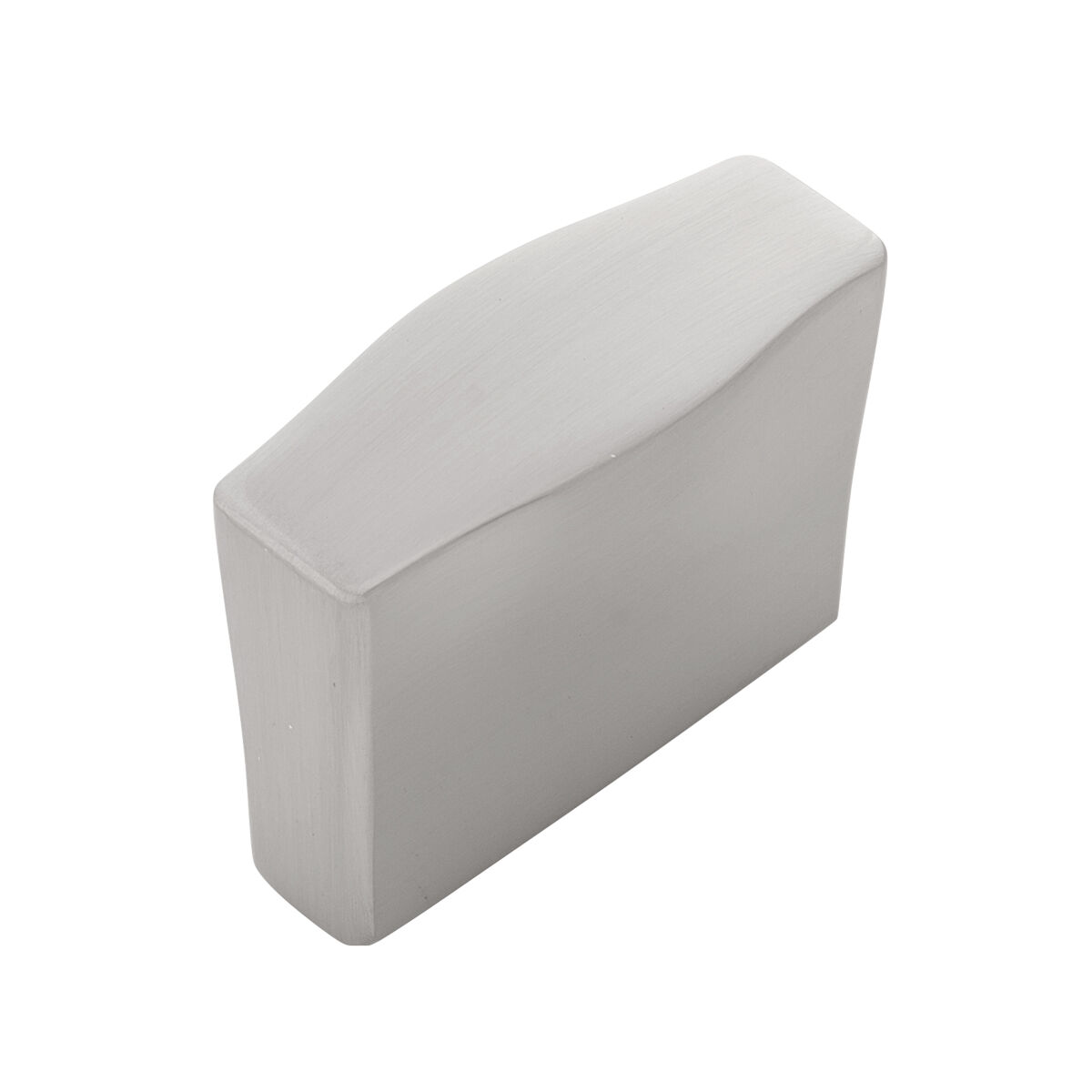 Belwith Keeler 1-1/4 Inch Center to Center Emerge Pinch Knob - Satin Nickel