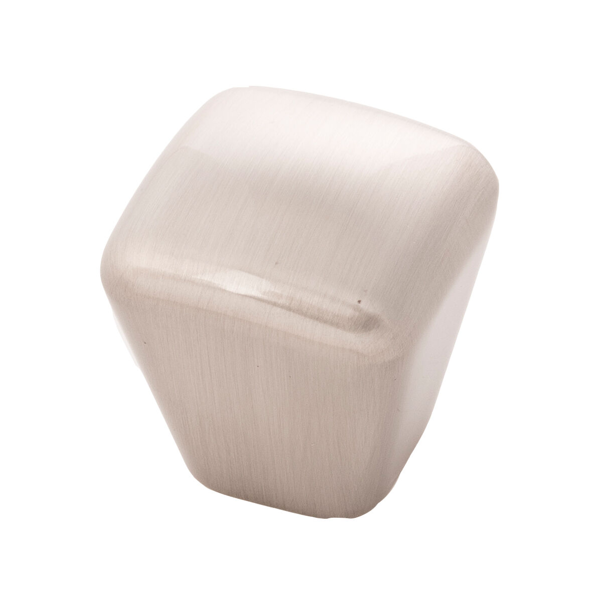 Belwith Keeler 1 Inch Square Harbor Conical Knob - Satin Nickel