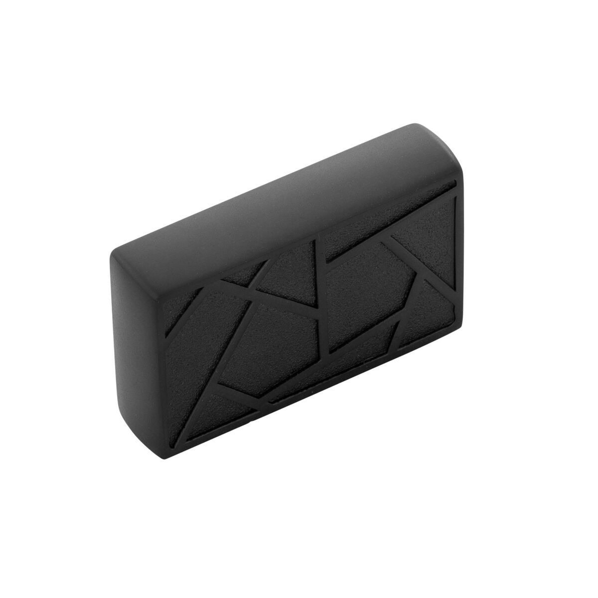 Belwith Keeler 1-1/2 Inch Center to Center Cullet Pinch Knob - Black Mist