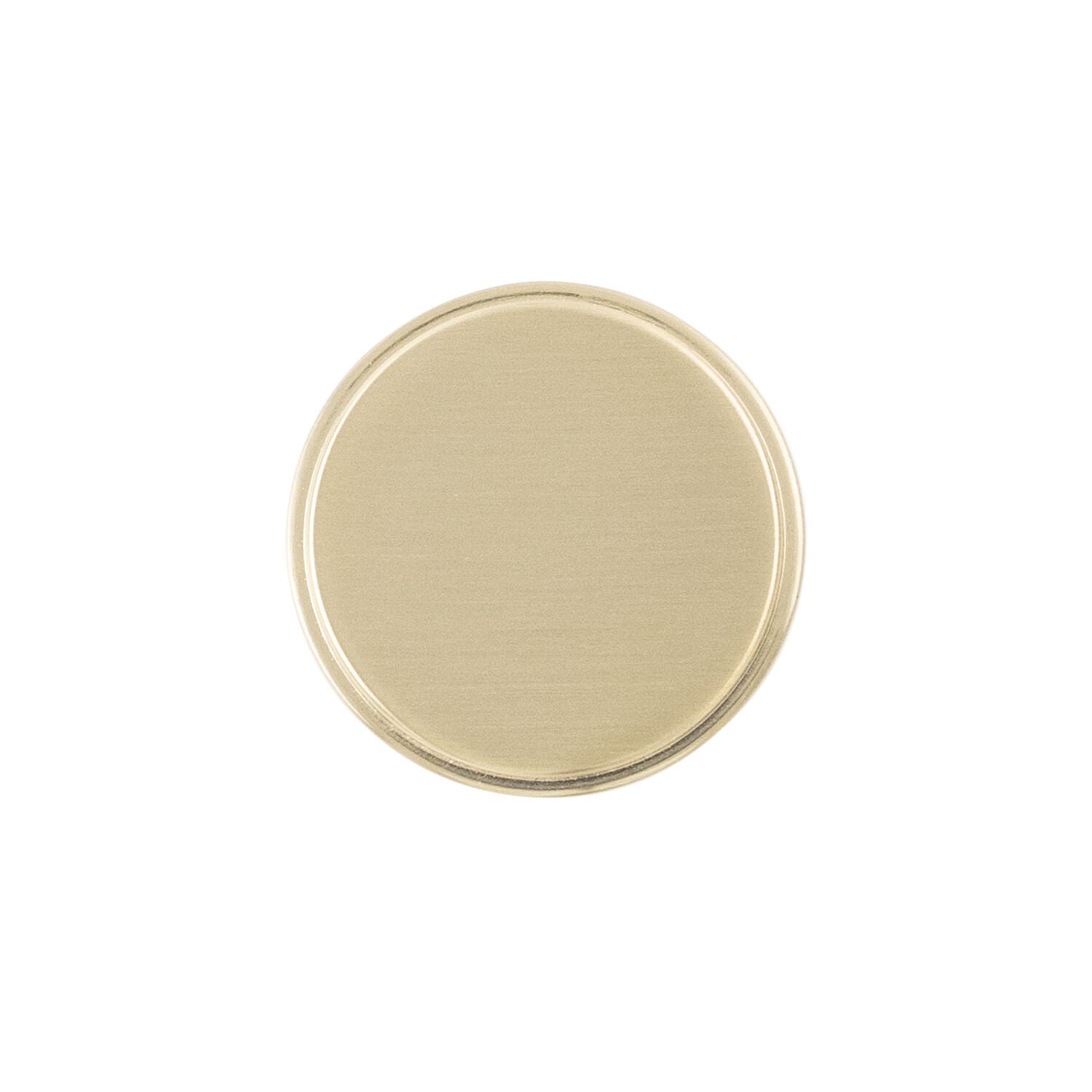 Belwith Keeler 1-1/4 Inch Diameter Brownstone Round Knob - Champagne Bronze