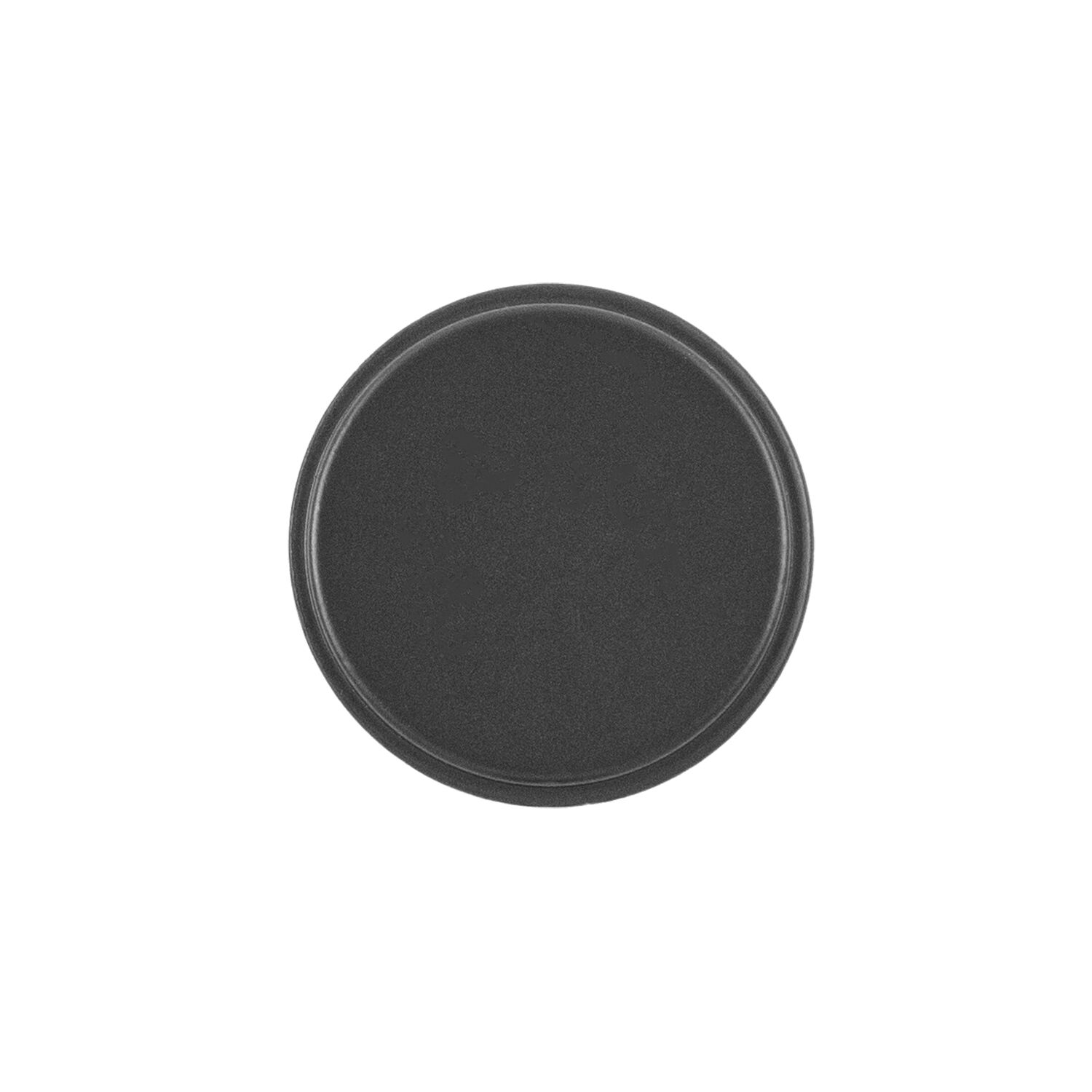 Belwith Keeler 1-1/4 Inch Diameter Brownstone Round Knob - Matte Black