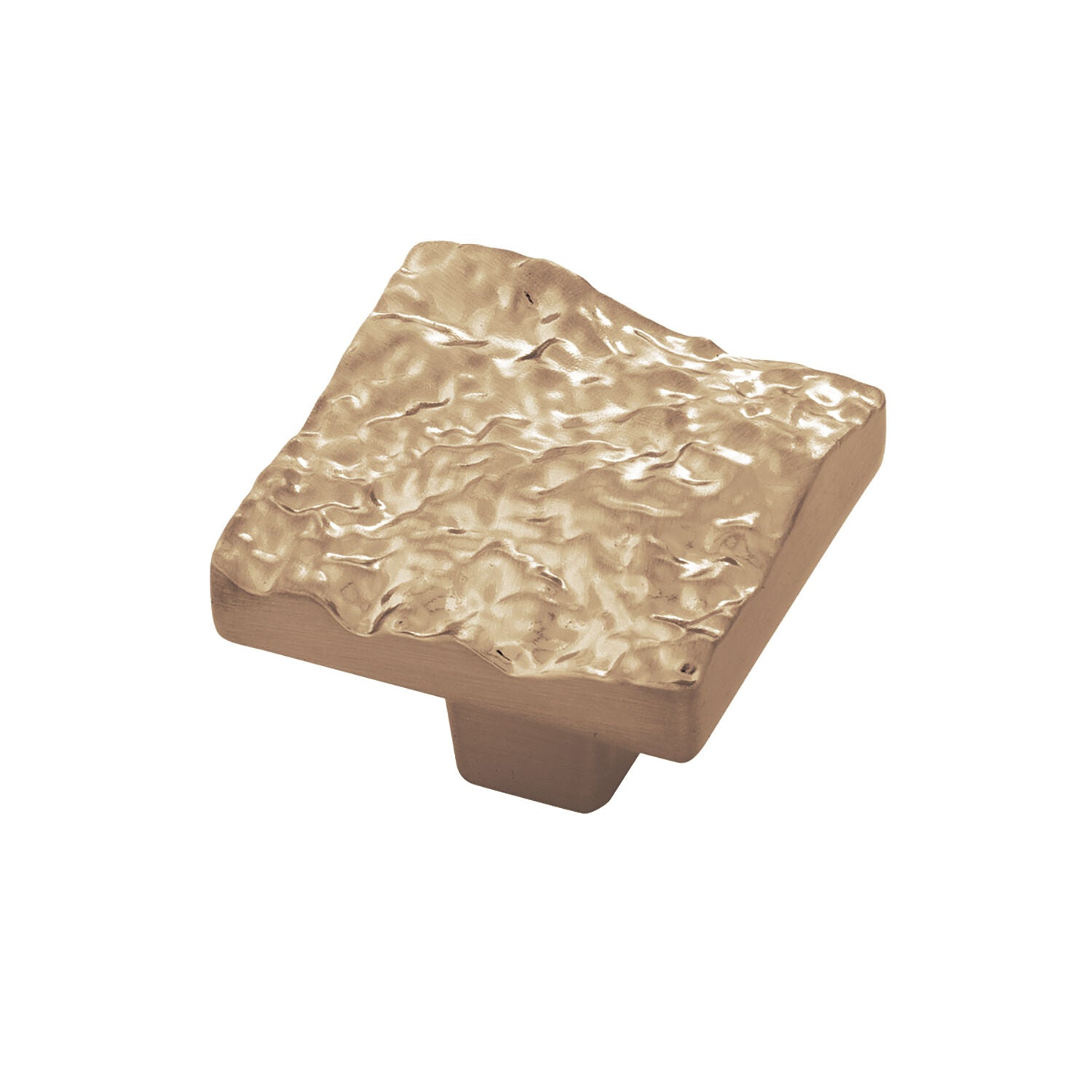 Belwith Keeler 1-3/8 Inch Square Sandrine Square Knob - Champagne Bronze