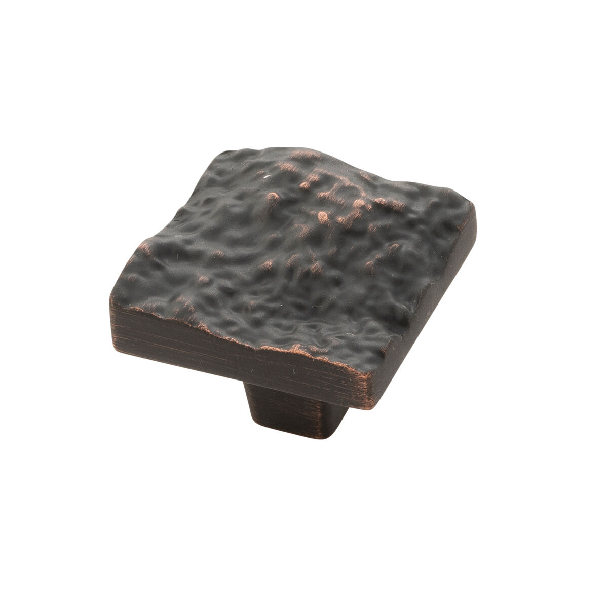Belwith Keeler 1-3/8 Inch Square Sandrine Square Knob - Vintage Bronze