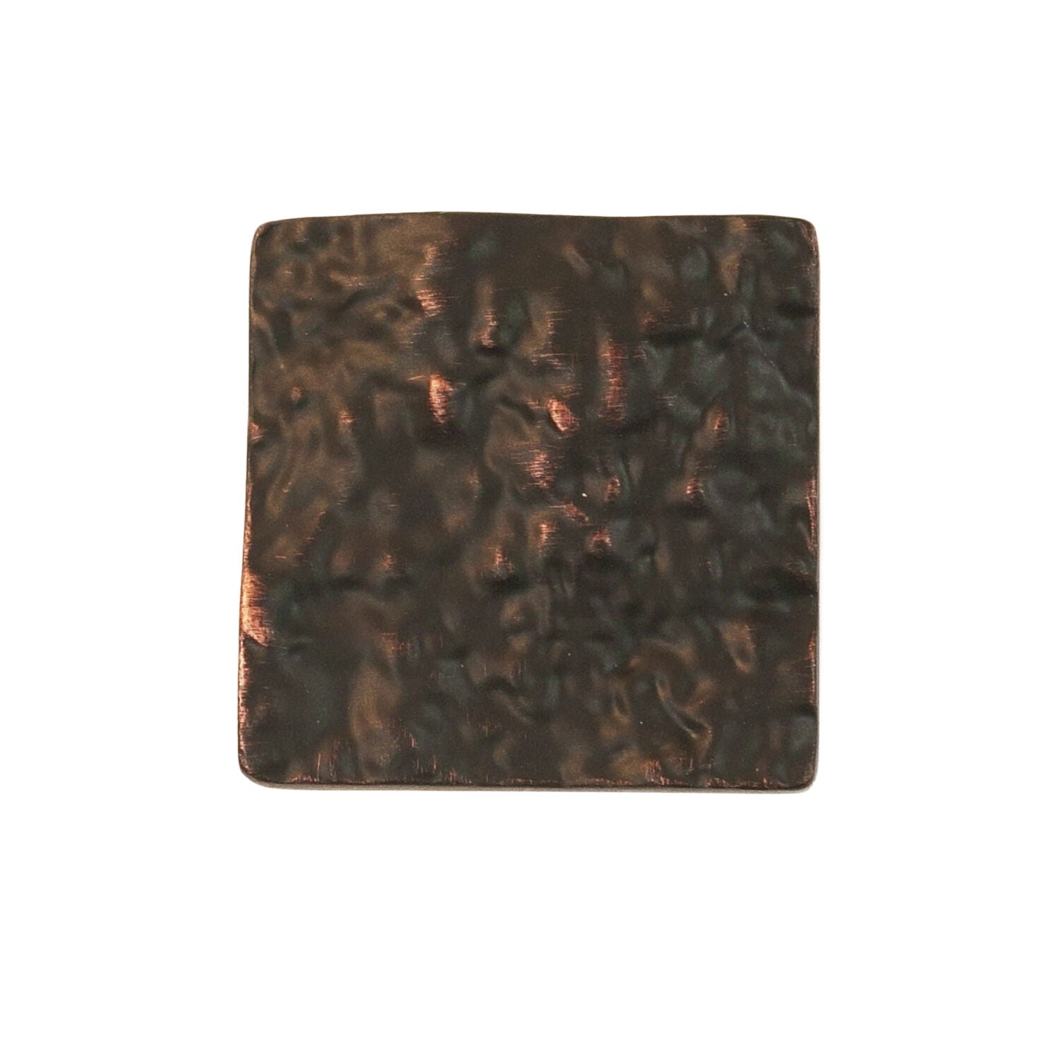 Belwith Keeler 2 Inch Square Sandrine Square Knob - Vintage Bronze