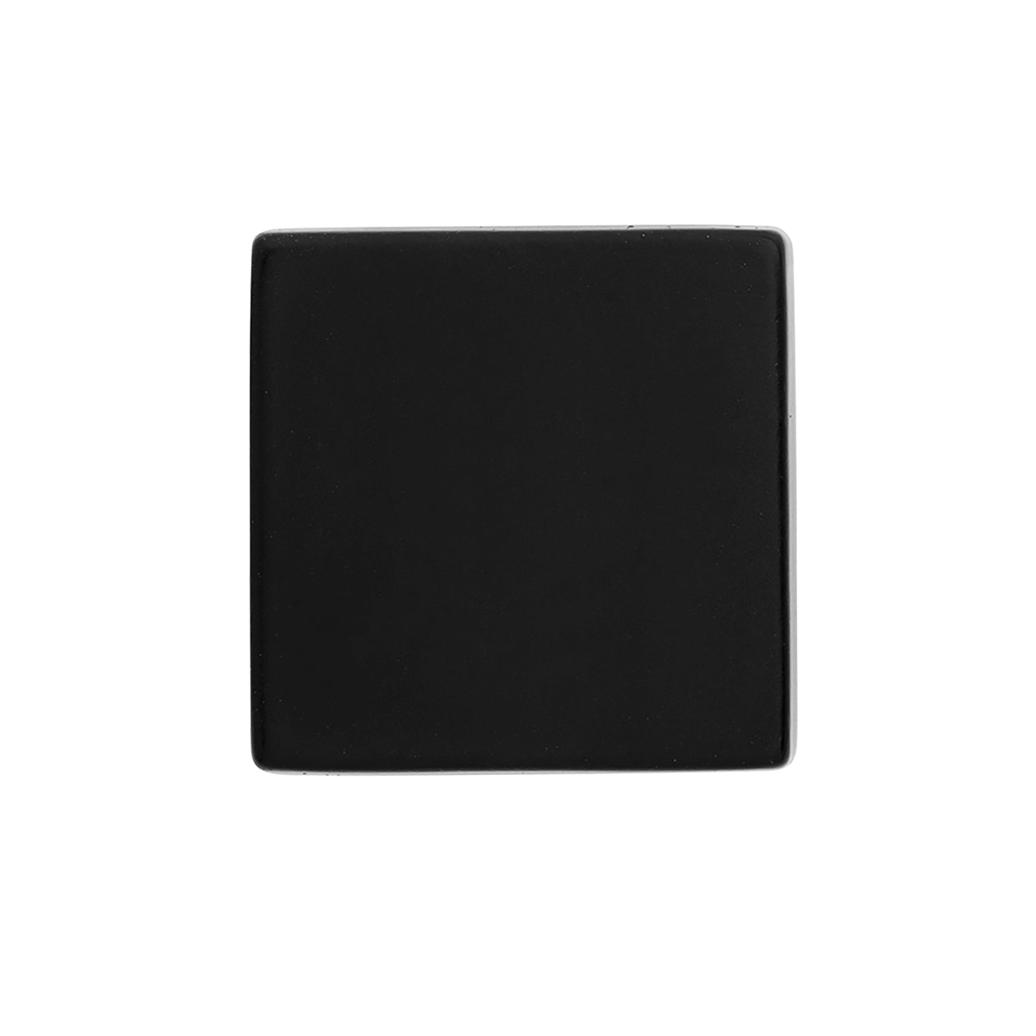Belwith Keeler 1-1/4 Inch Square Brighton Square Knob - Matte Black