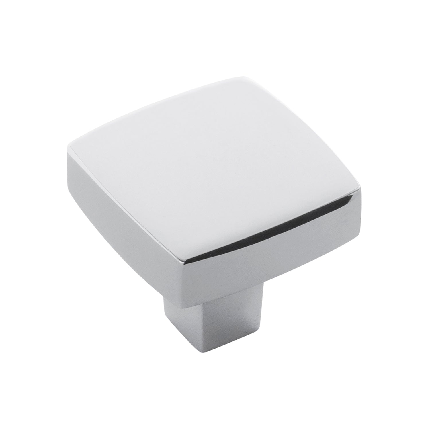 Belwith Keeler 1-1/4 Inch Square Coventry Square Knob - Chrome