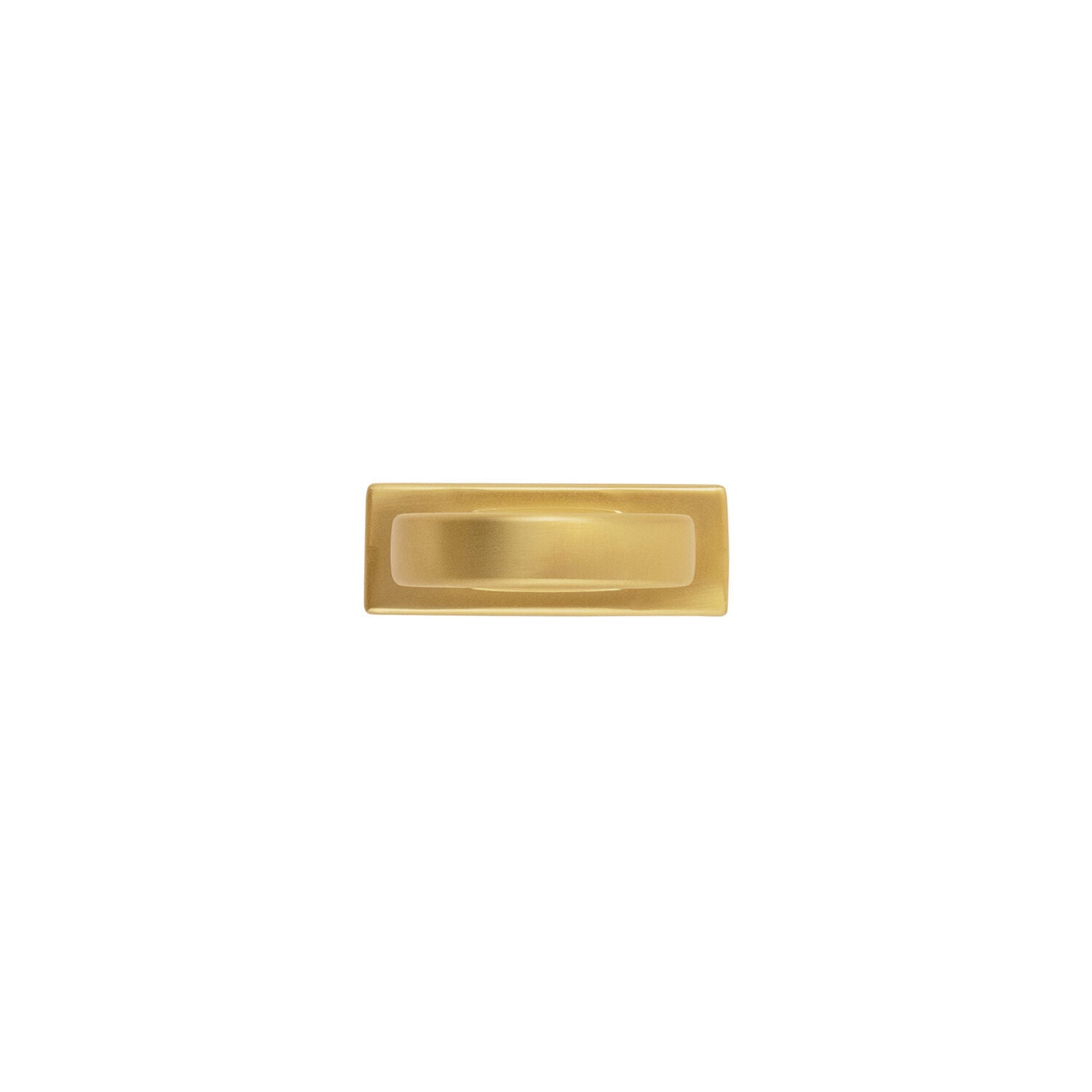 Belwith Keeler 1-3/4 Inch x 5/8 Inch Corsa Ring Knob - Brushed Golden Brass