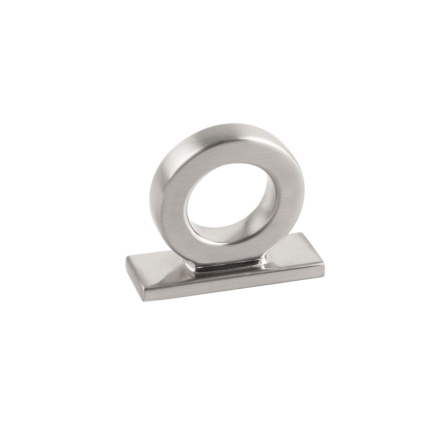 Belwith Keeler 1-3/4 Inch x 5/8 Inch Corsa Ring Knob - Satin Nickel