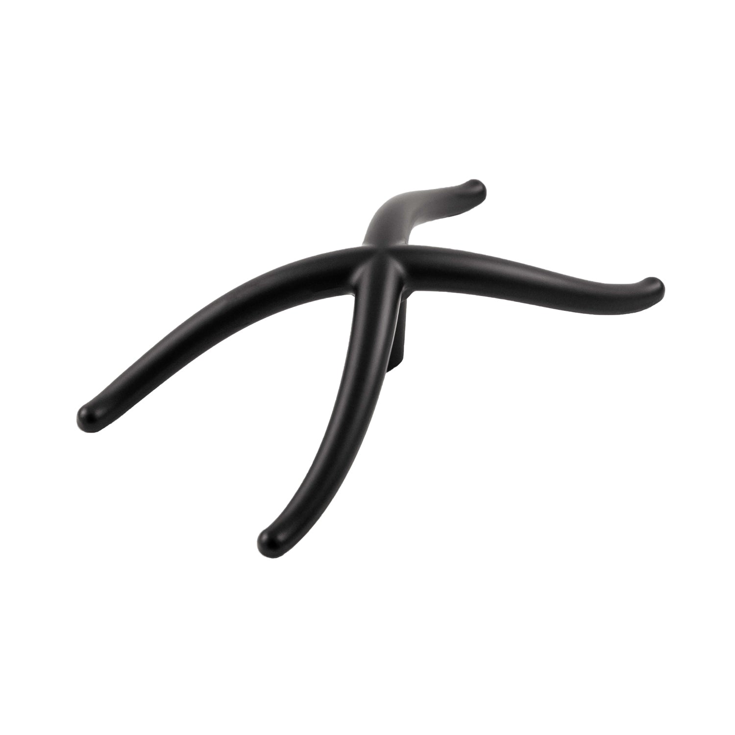 Belwith Keeler 4-3/4 Inch x 2-3/8 Inch Bijou X Knob - Matte Black