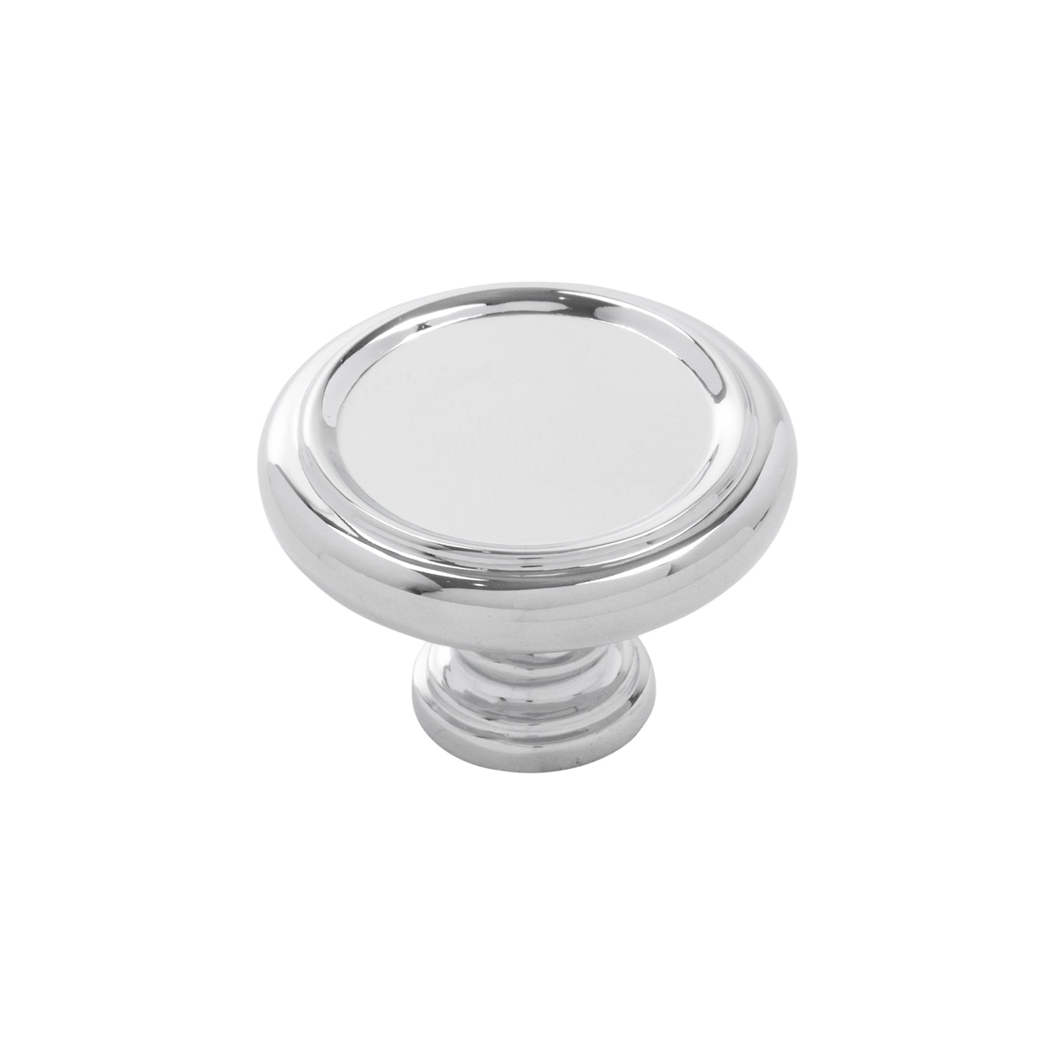 Belwith Keeler 1-1/2 Inch Diameter Berkshire Round Knob - Chrome