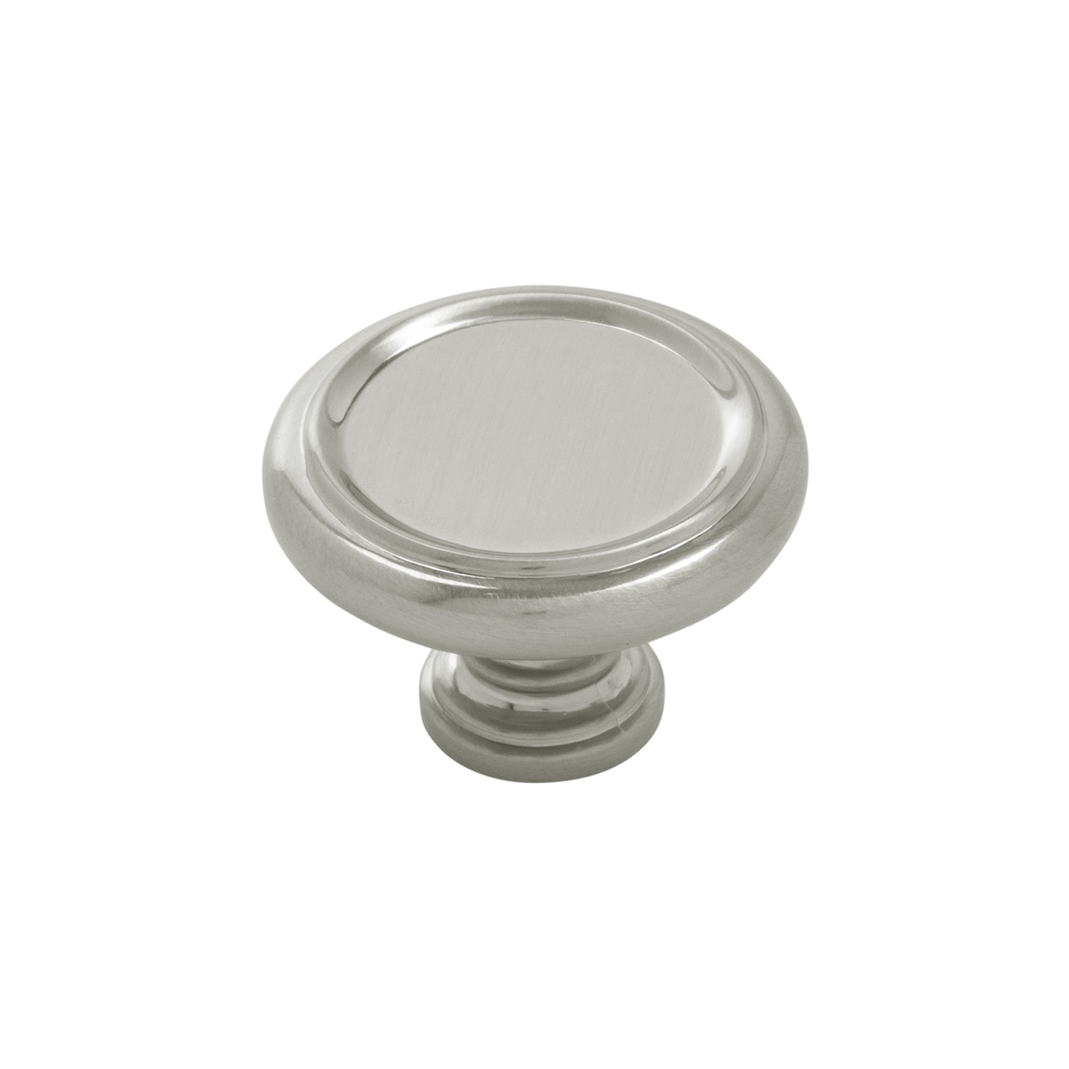 Belwith Keeler 1-1/2 Inch Diameter Berkshire Round Knob - Satin Nickel