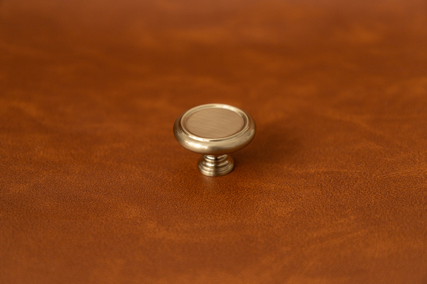 Belwith Keeler 1-1/2 Inch Diameter Berkshire Round Knob - Champagne Bronze
