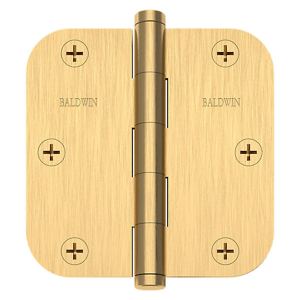Baldwin 3.5" - 5/8" Radius Corner Hinge