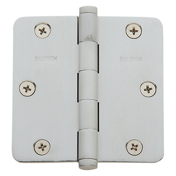 Baldwin 3.5" - 5/8" Radius Corner Hinge