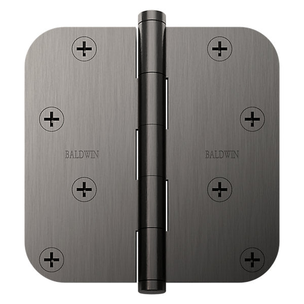 Baldwin 4" - 5/8" Radius Corner Hinge