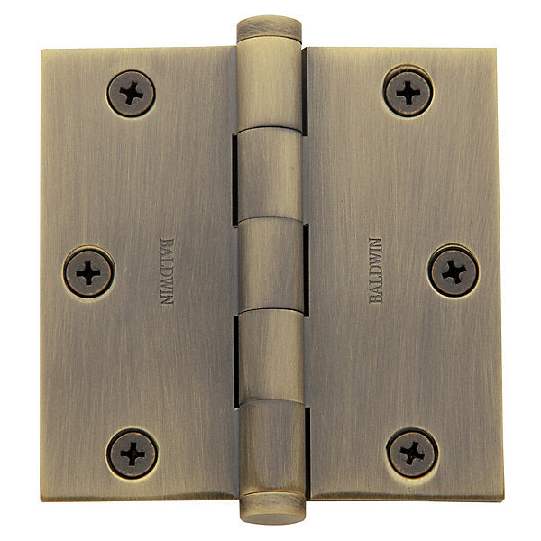 Baldwin NRP 3.5" Square Corner Hinge