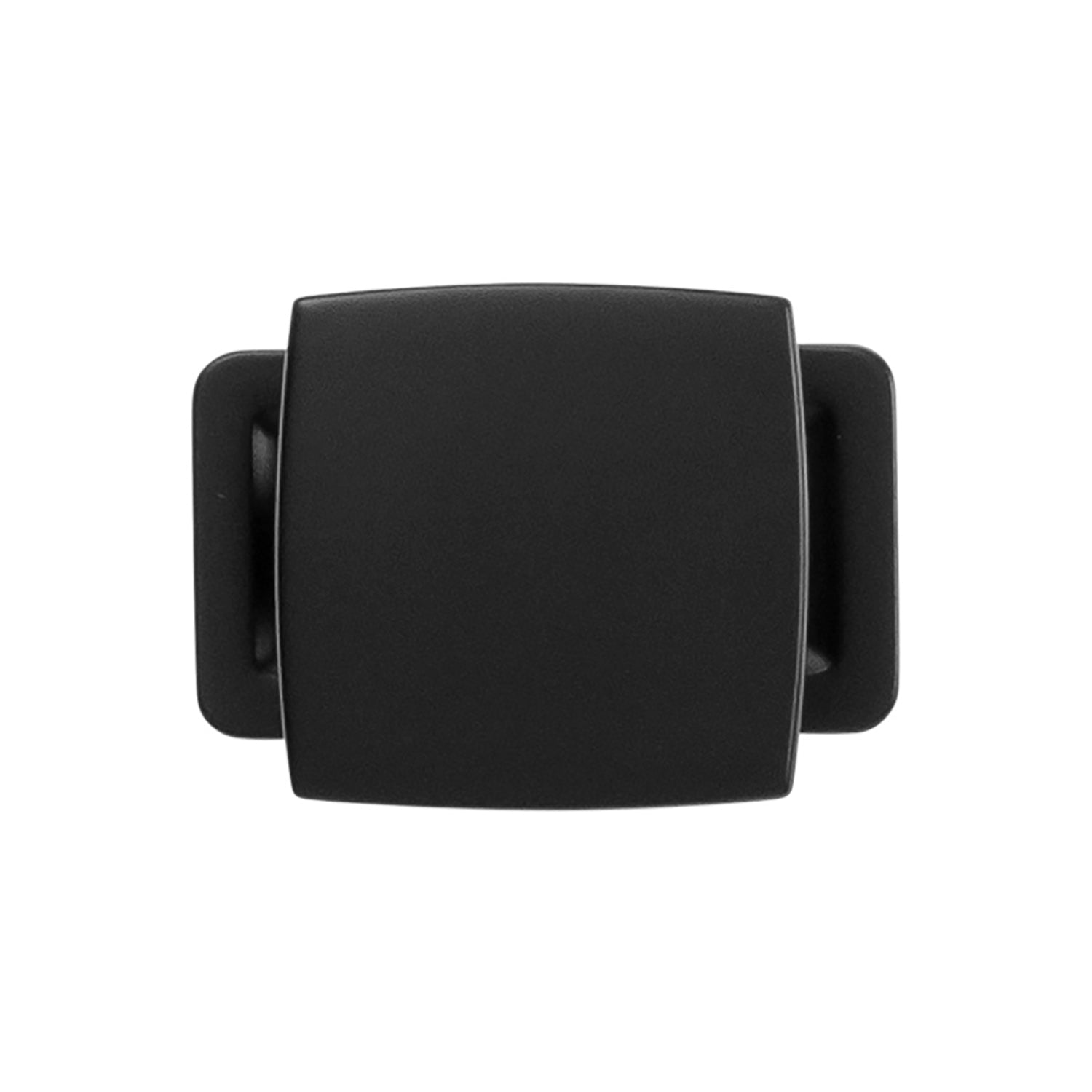 Belwith Keeler 1-1/4 Inch Square Coventry Square Knob - Matte Black