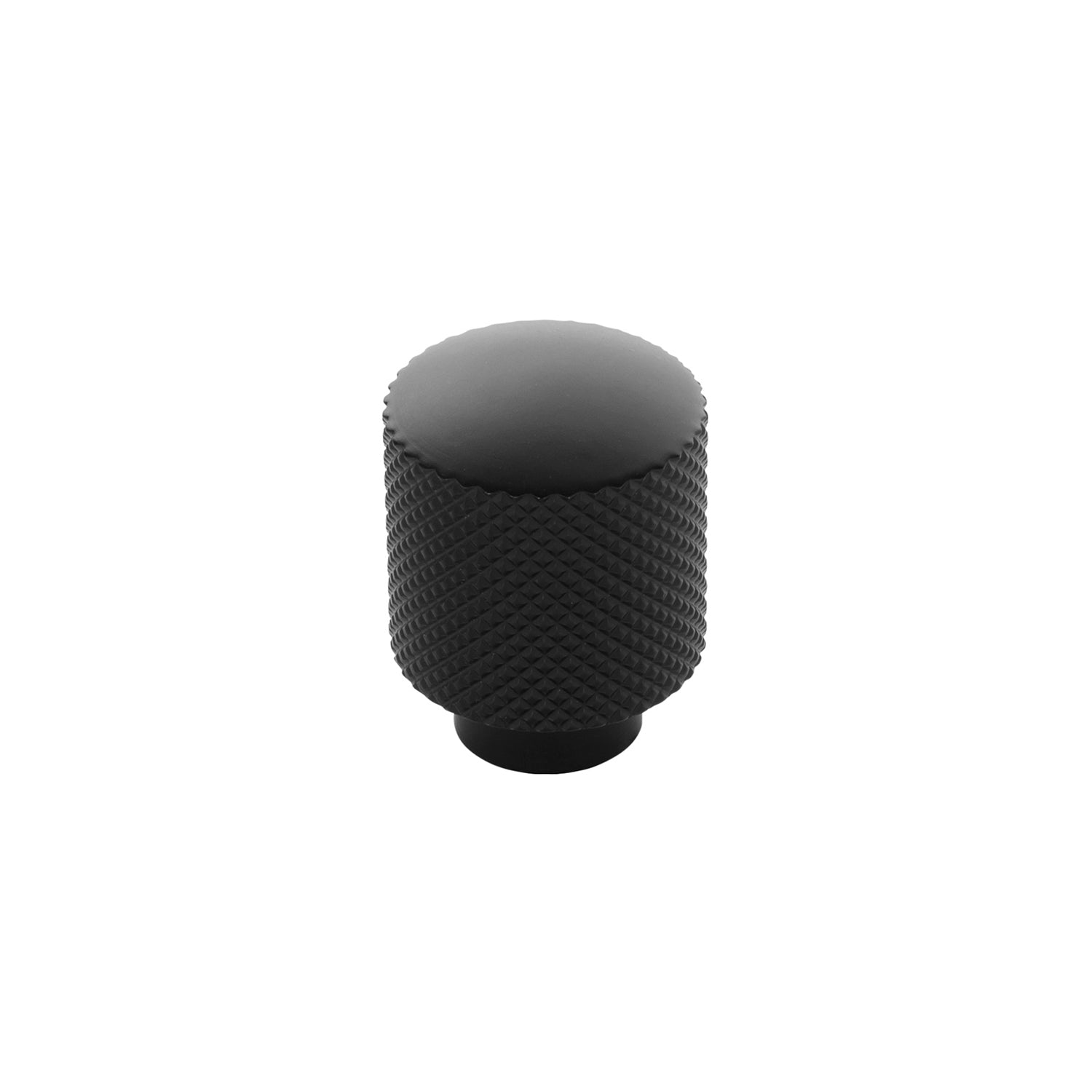 Belwith Keeler 7/8 Inch Diameter Verge Round Knob - Matte Black
