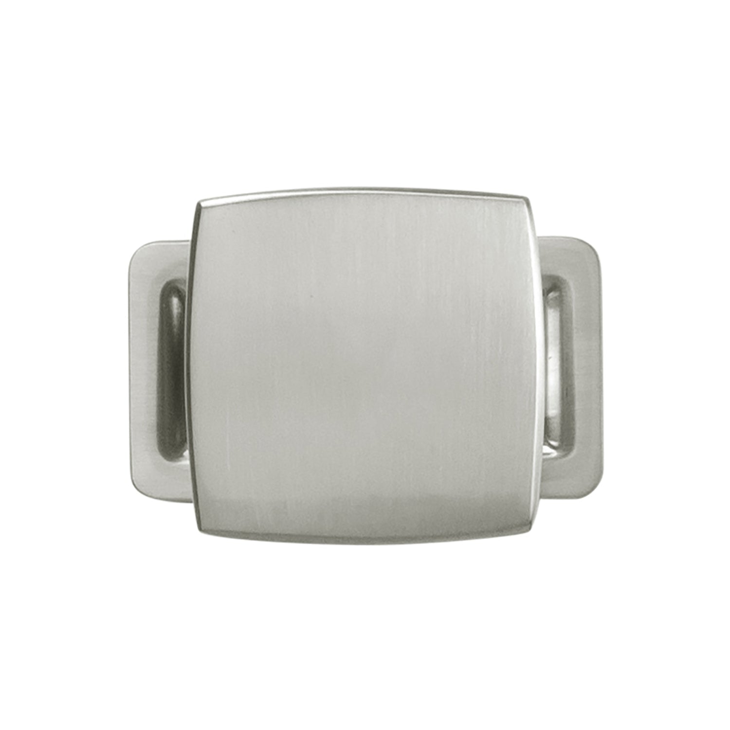 Belwith Keeler 1-1/4 Inch Square Coventry Square Knob - Satin Nickel